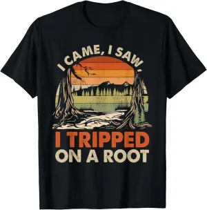 Black V-Neck T-Shirt, Unisex-Adults, Short Sleeve, Camping-Hiking-Vintage T-Shirts, Shirt
