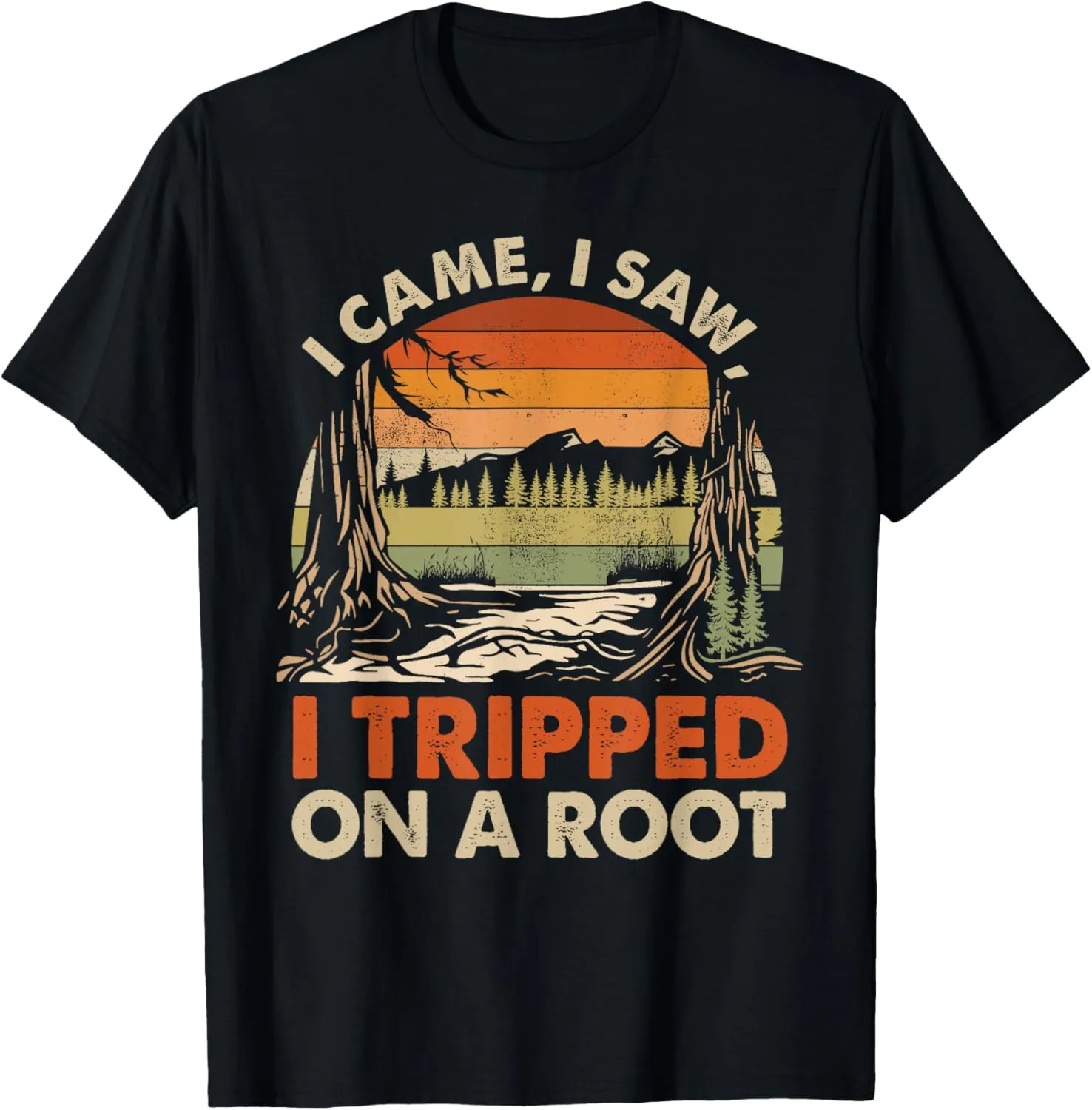 Black V-Neck T-Shirt, Unisex-Adults, Short Sleeve, Camping-Hiking-Vintage T-Shirts, Shirt