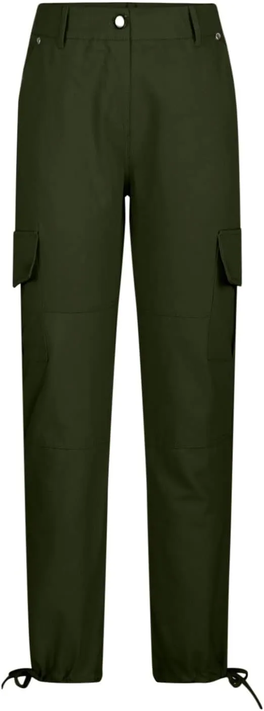 Ceboyel Womens Y2K Parachute Pants Tapered Cargo Pants Straight Leg Jogger Pants Trouser Trendy Outdoor Clothing 2023