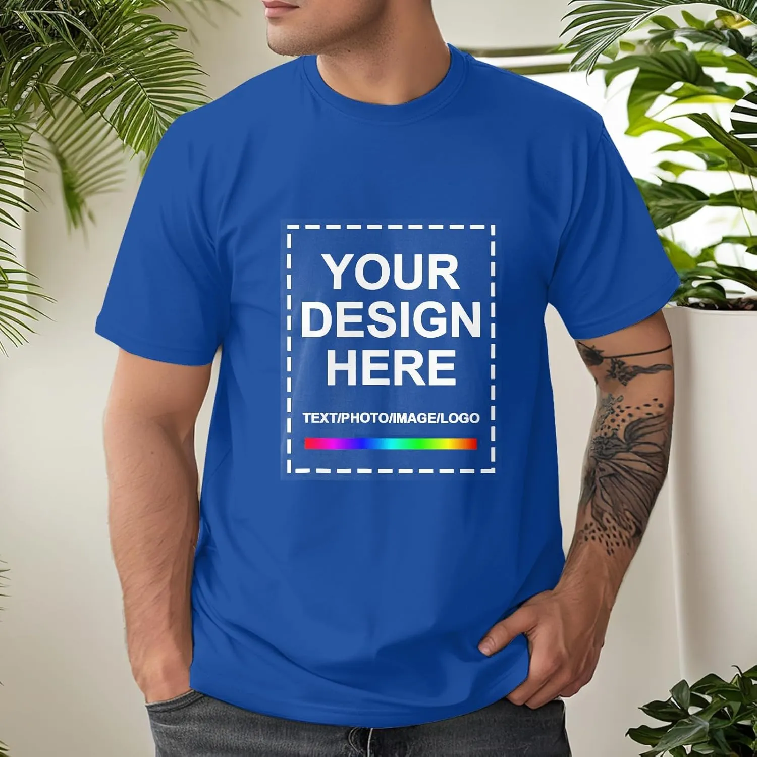 Custom T Shirts for Men WomanCustom T Shirts Design Your OwnPersonalized T Shirts Customized Tee Gifts Add Photo Logo Text