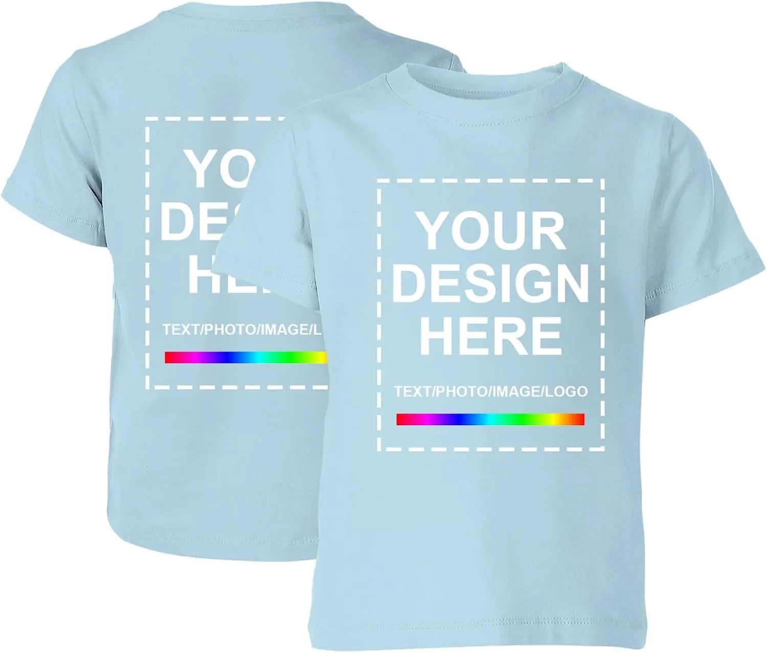 Custom T Shirts for Men WomanCustom T Shirts Design Your OwnPersonalized T Shirts Customized Tee Gifts Add Photo Logo Text