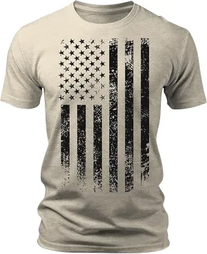 Indepedence Day USA Flag Shirts for Men Patriotic United States of American 4th of July T-Shirts Summer Outdoor Tops