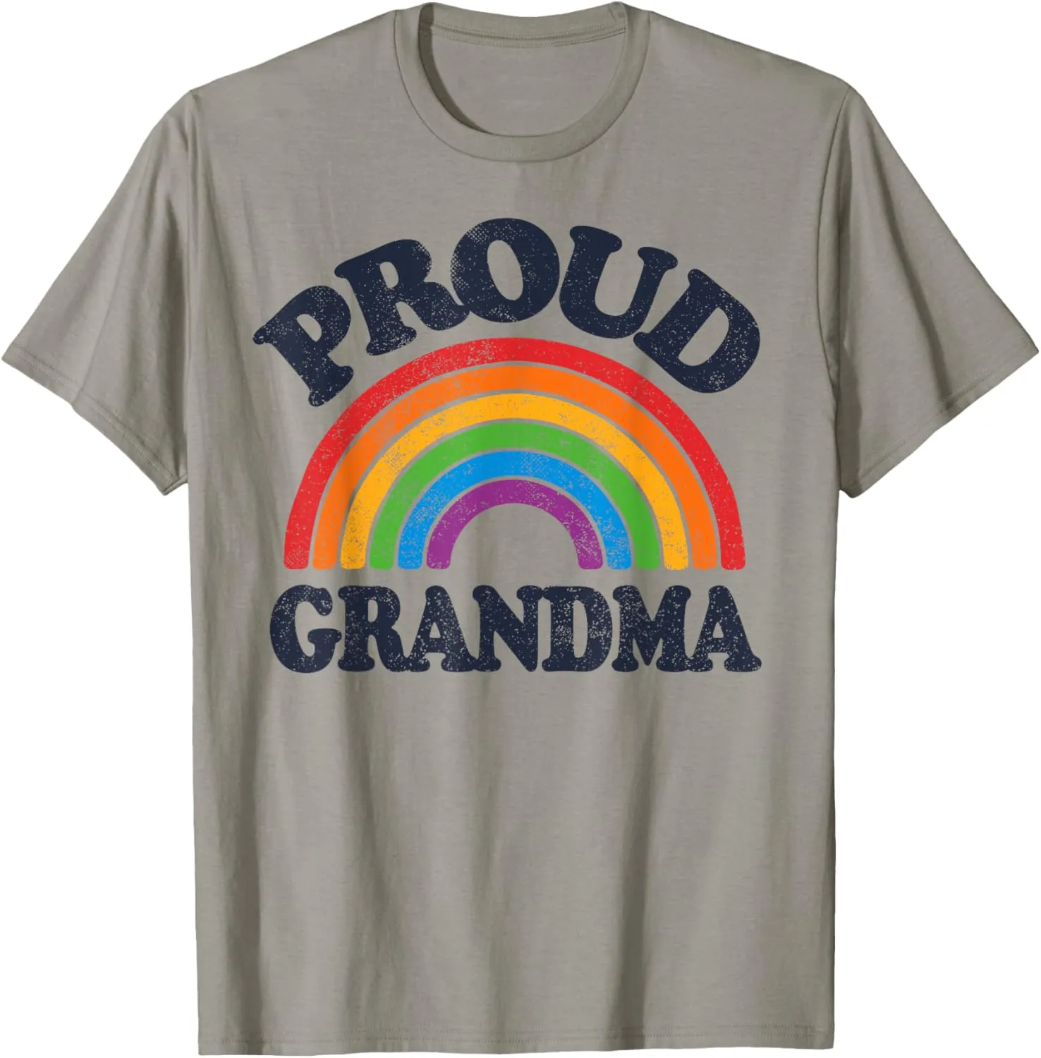 LGBTQ Proud Grandma Gay Pride LGBT Ally Rainbow Mother's Day T-Shirt