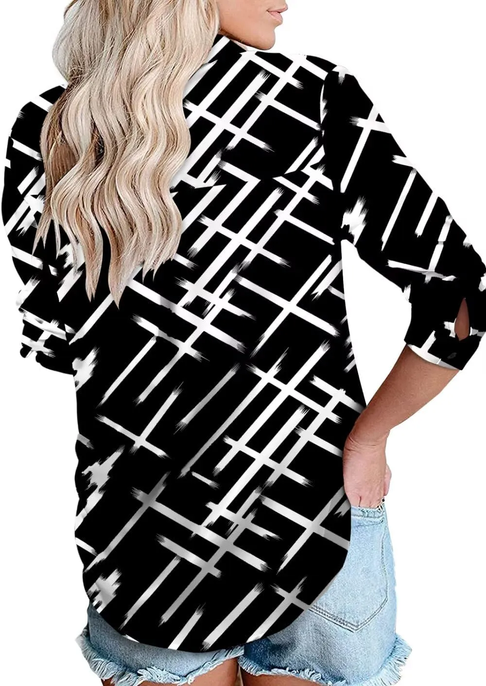 Magritta Long Sleeve Shirts for Women Fashion Button Down Blouse Tops