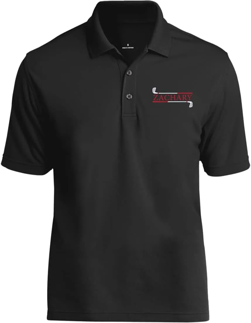 Personalized Golf Polo Shirt for Men. Best Golf Designs Collection for Polo T-Shirts & Your Custom Embroidered Name Team Club