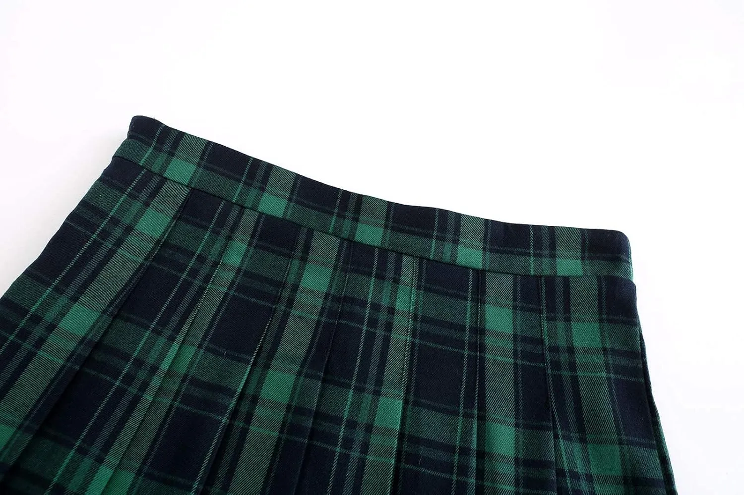 TONCHENGSD Women's High Waist Pleated Mini Skirt Skater Tennis Skirt