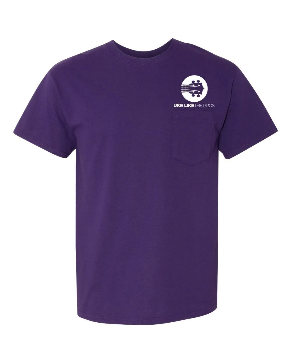 Uke Like The Pros T-Shirt with Front Pocket