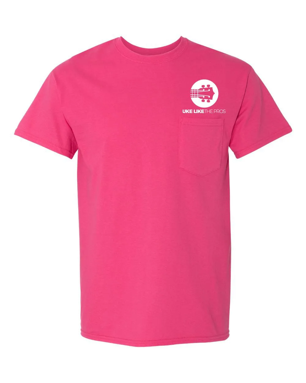 Uke Like The Pros T-Shirt with Front Pocket
