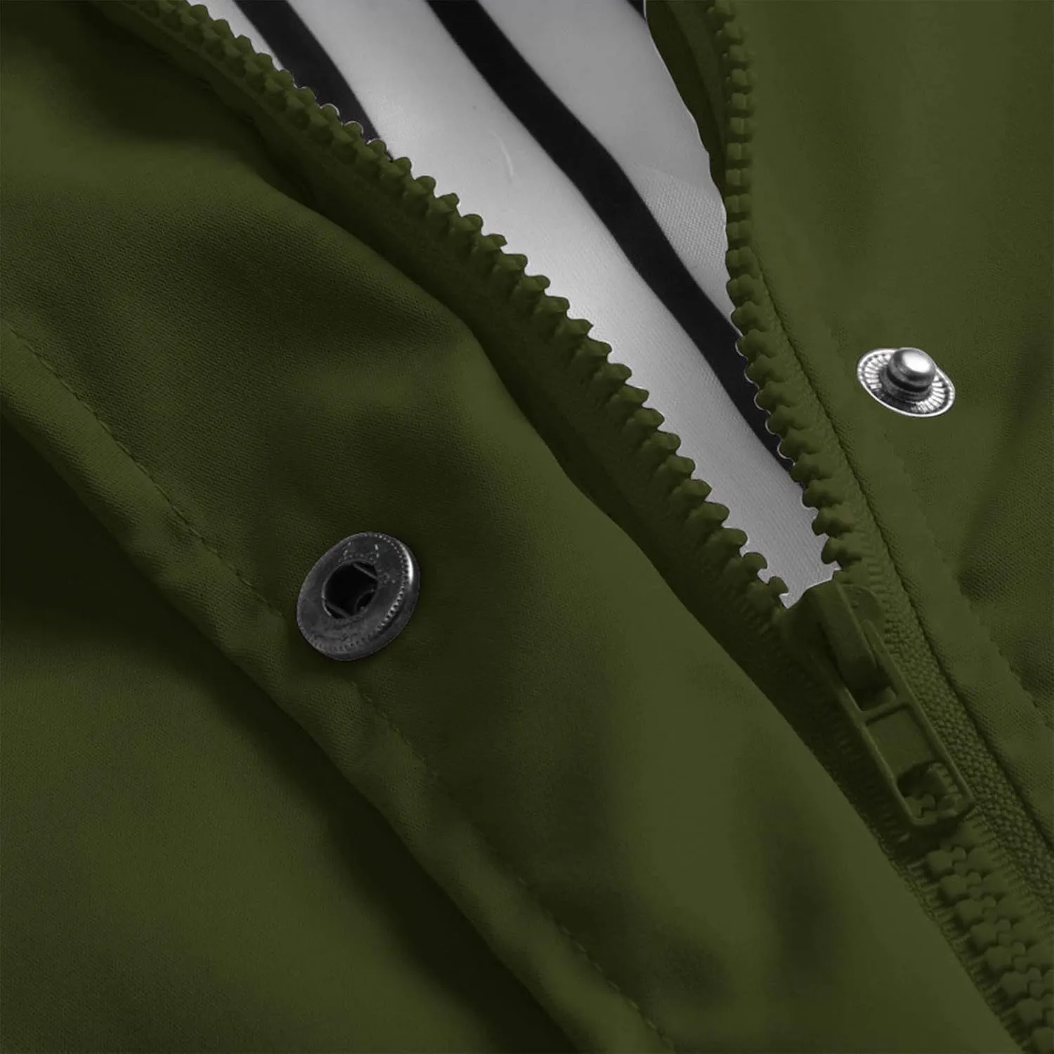 Women's Waterproof Rain Jacket Lightweight Long Hooded Windbreaker Raincoat for Hiking Travel Outdoor